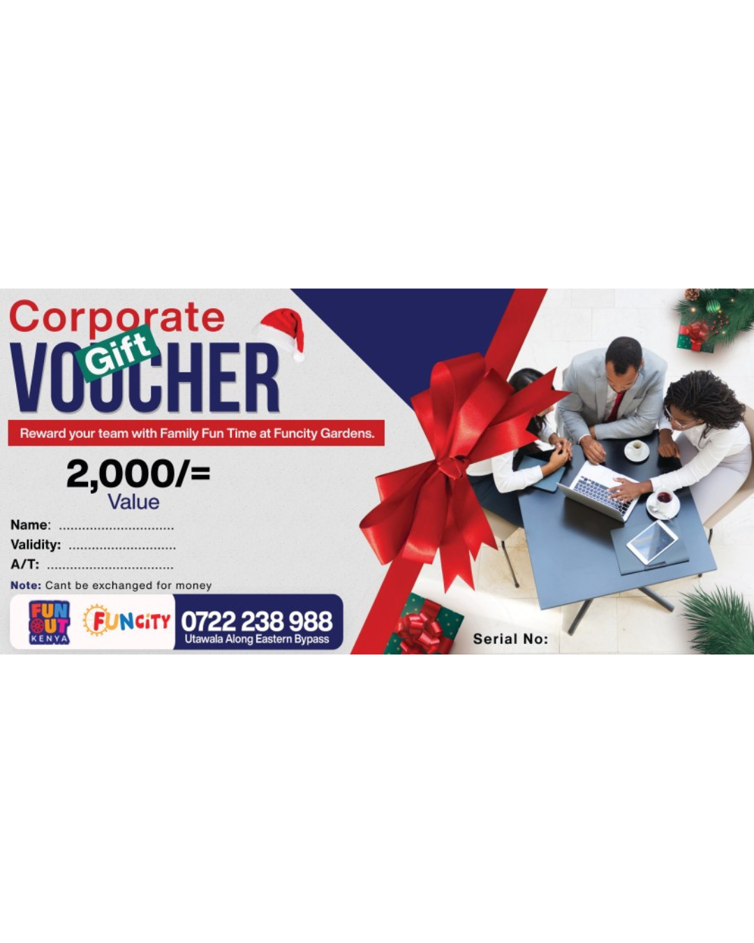 Corporate Gift Voucher worth Ksh 2000
